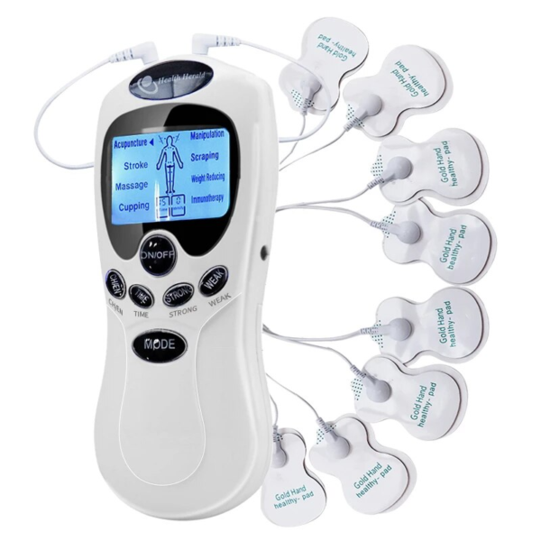 2 main cuidados saudaveis corpo inteiro dezenas acupuntura terapia eletrica massageador meridiano fisioterapia aparelho massageador