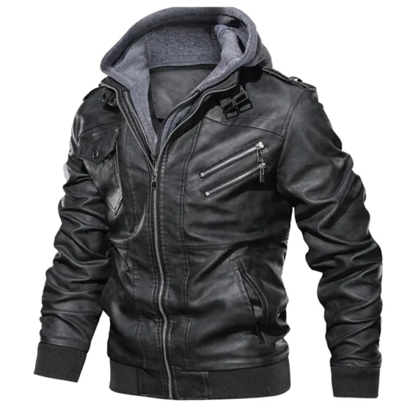 jaqueta de couro masculina,jaqueta motociclista masculina,Jaqueta Para Moto,Jaqueta de Couro Legítimo - Stony Shop