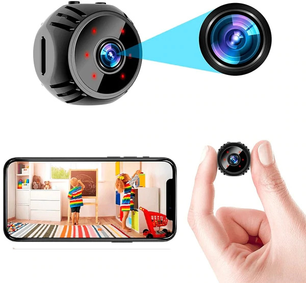 curb Stable Smoothly Micro Camera Espiã Mini Detectora Movimento Visão Noturna - Stony Shop