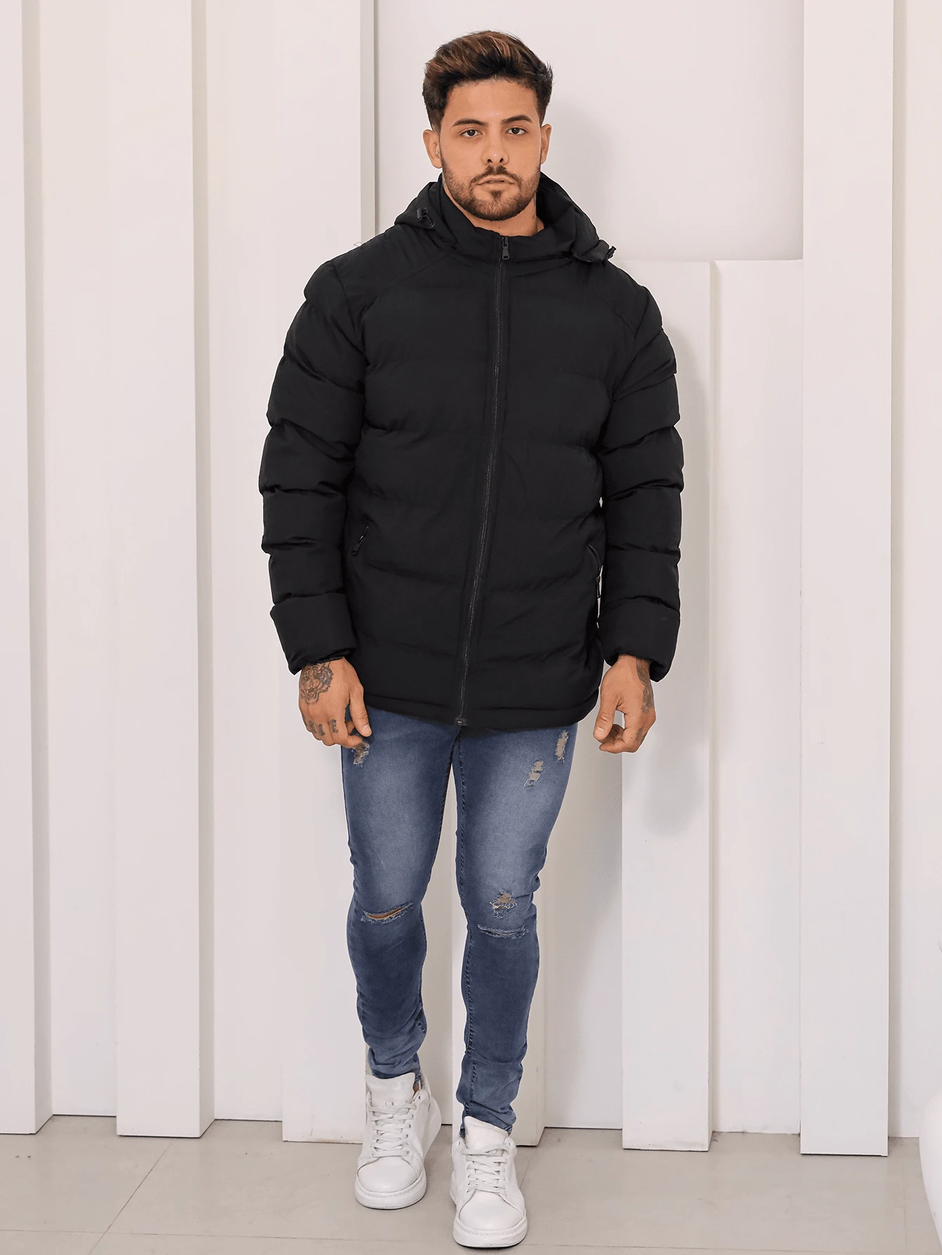 Jaqueta_Puffer_Masculina_Forrada_Premium_Corta_Vento_7 Jaqueta Puffer Masculina Corta Vento - Stony Shop