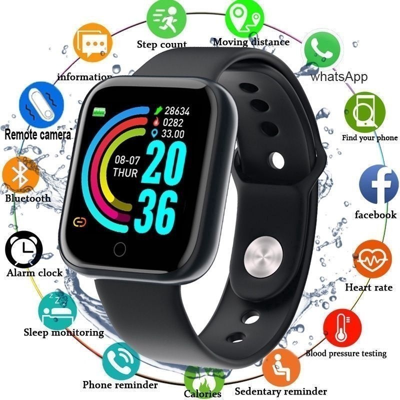 relógio smartwatch,smartwatch d20,smartwatch android - Stony Shop
