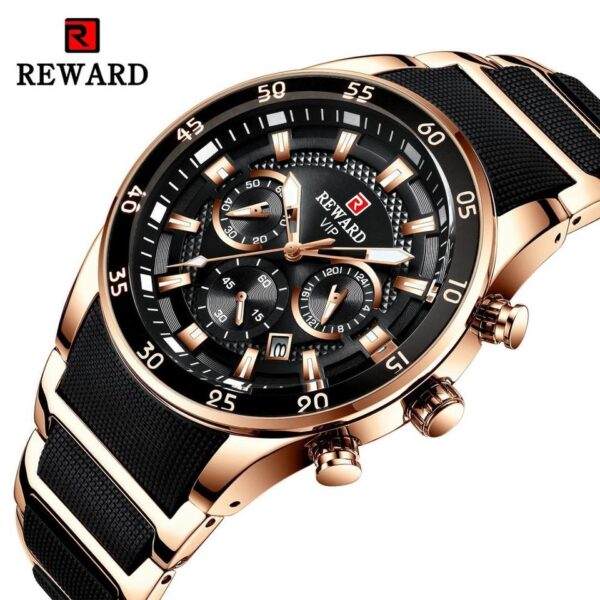 Relógio Reward,Relógio Masculino Premium Black – Commander - Stony Shop