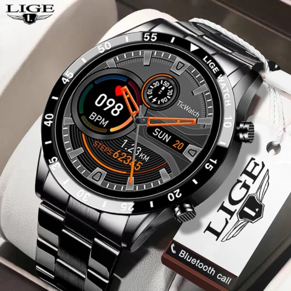 Smartwatch de Luxo Original – Modern Iron,Relógio Lige - Stony Shop
