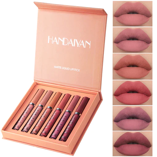 Handaiyan batom maquiagem lipgloss matte hidrata o profissional 12 cores l bio gloss maquiagem prova dwaterproof.jpg 640x640 5d426c51 042a 43de a352