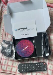 Tv Box 6K Transpeed Android 12 photo review
