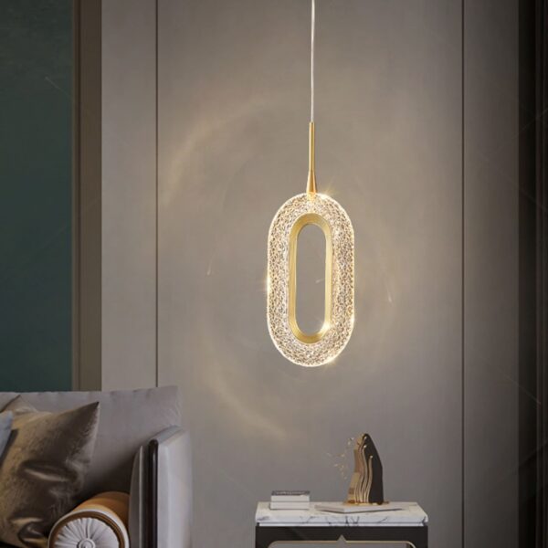 pendente-quarto-cristal-oval-led-uma