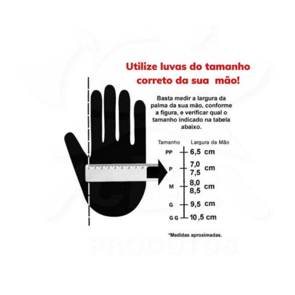 Luva Vinil Preta Descartável Sem Pó Resistente 100 Unidades 3