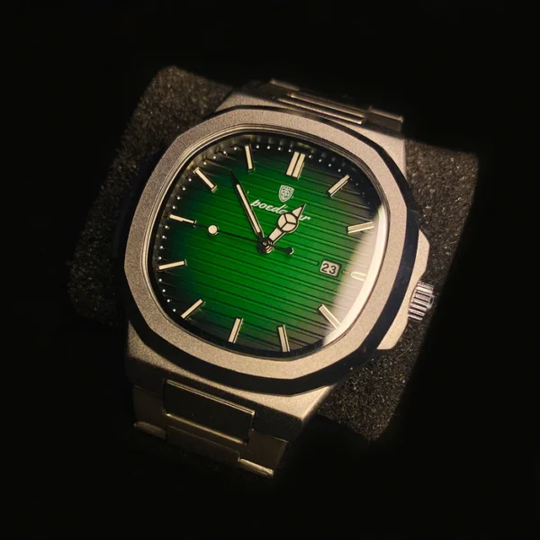 Relógio Masculino Deluxe Verde - Stony Shop