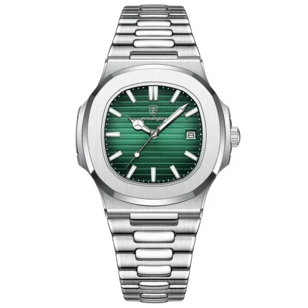 Relógio Masculino Deluxe Verde - Stony Shop